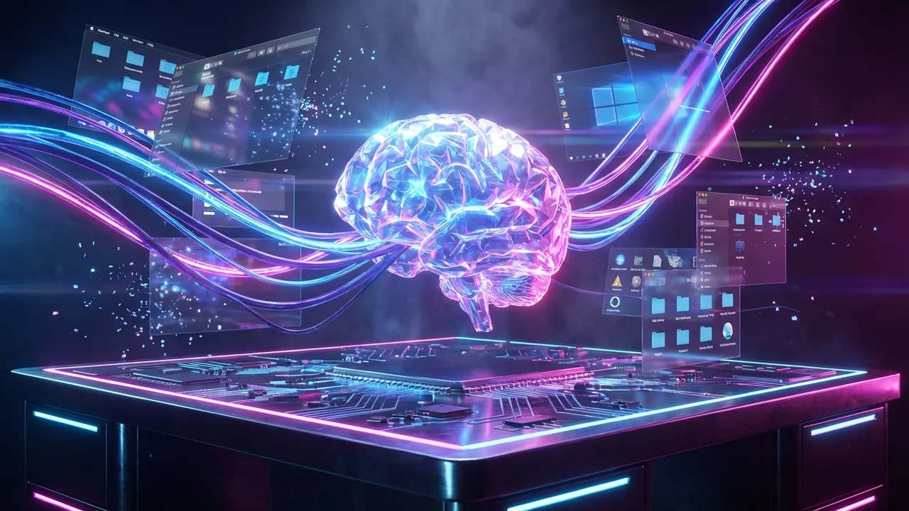 Desktop LAMs: The New Operating System Shell